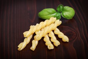 fresh gemelli pasta