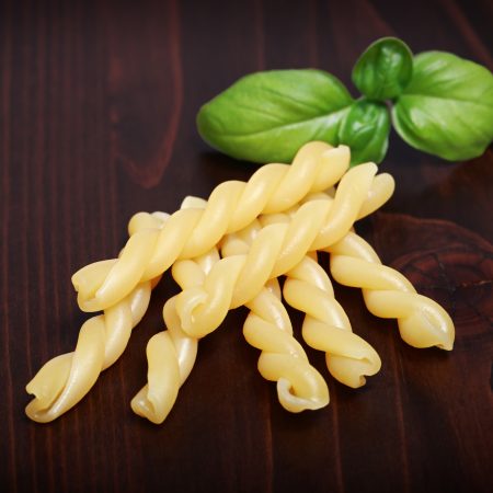fresh gemelli pasta