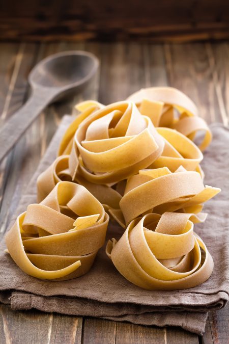 fresh pappardelle pasta