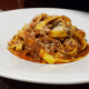pappardelle ragu plated